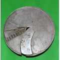 Veg Prep Machine Plate-Serrated